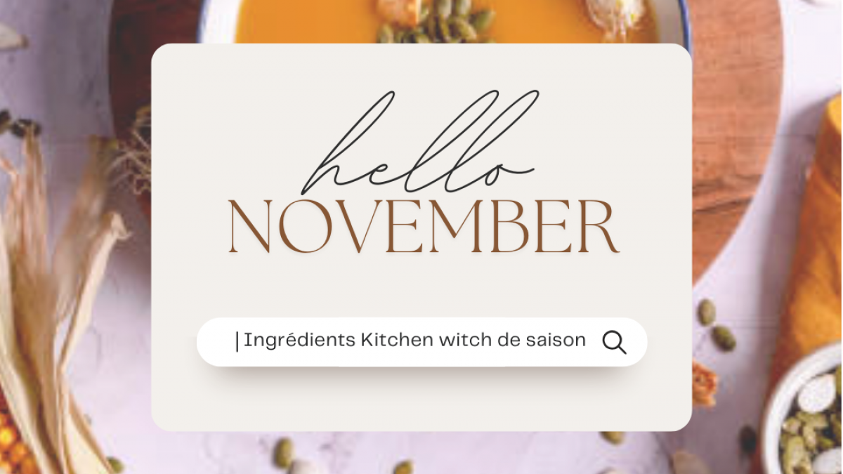 Cuisiner avec des ingrédients de saison - novembre